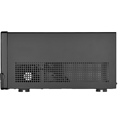 Gabinete de computadora SilverStone Tek para escritorio Micro-ATX con dos puertos USB 3.0, modelo SG02B-F-3.0-USA, color negro miniatura 6