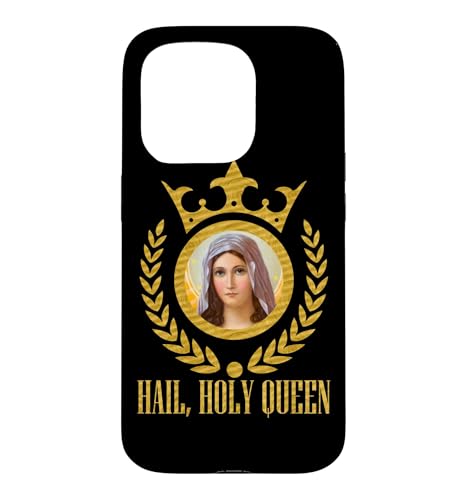 �V���ƒn���Haily Holy Queen Our Blessed Mother Mary �X�}�z�P�[�X iPhone 15 Pro �p