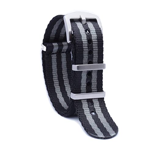 Image of WAMD Seat Belt NATO Watch Straps /Bands - 18mm,20mm,22mm and 24mm Nylon Watch Straps for Watches - Multicolour Options