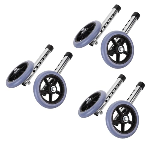 Roulettes de déambulateur et accessoires de marchette avec roue de marchette de rechange