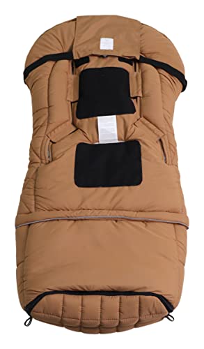 Chancelière MOONY KAISER design camel et crème en chancelière d'exception