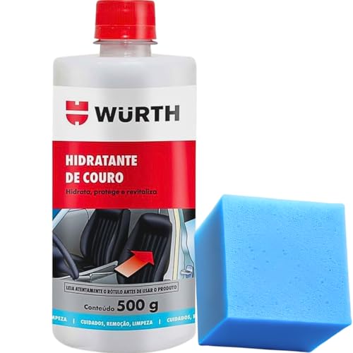 Hidratante Embelezador Restaurador de Couro Protetor Wurth 500g Limpa e Hidrata