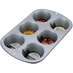Wilton 6 Cup Jumbo Muffin Pan (Pack of 2)