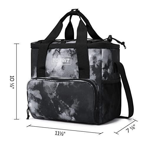 Image of TOURIT Small Soft Cooler Bag Insulated, 24 /35 /46-Can Lunch Cooler Bag, Ice Chest, 14.6 /24 /32L Leakproof & Portable Coolers for Picnic, Beach, Camping, Work, Travel, Trip