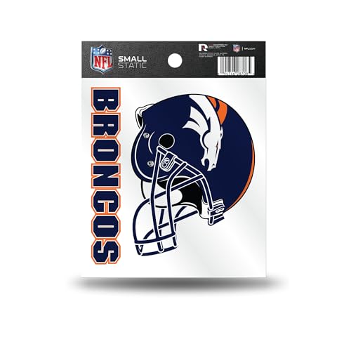 NFL Denver Broncos Small Static Cling Decal