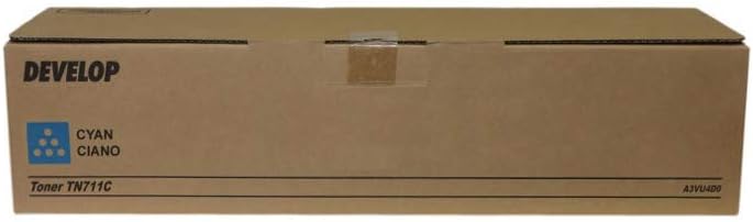 Develop Toner cartridge Original 1x Cyan A3VU4D0 / TN-711C Ineo + 654