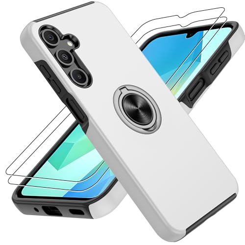 Coque Samsung Galaxy A16 5G protecteur ecran et anneau support pour visionner vos videos