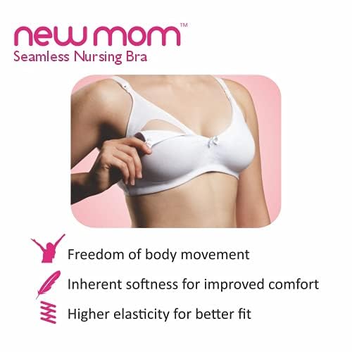 Image of NewMom Women's Lycra Non Padded Non-Wired Maternity Bra