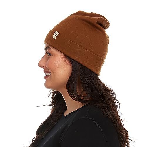 Image of 100% Merino Wool Cuff Beanie - Warm Winter Hat - Novelty Beanie - Toque