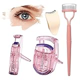 4 in 1 Eyelash Application Tool Kit Eyelash Curler Eyelash Separator Tool Eyelash Comb Partial Eyela