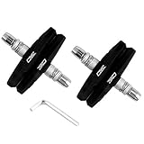 Compresi 2 set di 70 mm pastiglie freni V anteriori e posteriori con dadi esagonali e spessori e 1 chiave esagonale per l'installazione.