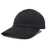 DALIX Infant Baseball Hat Baby Cap Tiny Extra Small Girls Boys in Black