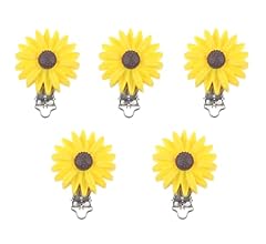 デイジー型シリコンクリップセット Amazon.co.jp: [木綿細工] シリコン クリップ 5個 デイジー 花