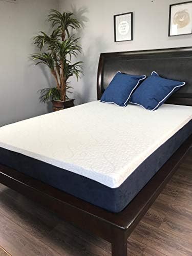 10in American Made Mattress- 100% Made in USA - 20 Year Warranty - CertiPur Foam - Chiropractic Endorsed (48x75)