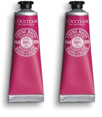 L'occitane - crema de manos corazón de rosa karité - 30 mililitros. (Paquete de 2)