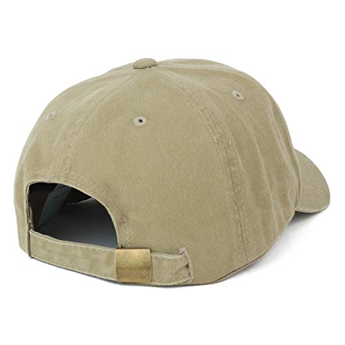 Image of Trendy Apparel Shop Oversize XXL Pigment Dyed Washed Cotton Baseball Cap