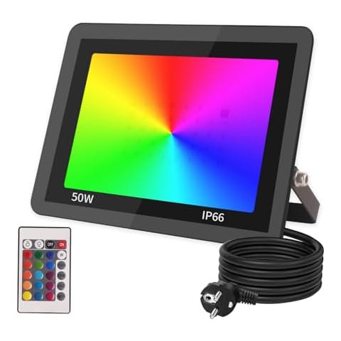 Projecteur LED JBdusn 50W RGB Cover