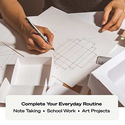 Uni-Ball 70137 Uniball Kuru Toga Elite - Mechanical Pencil Starter Kit - Silver Barrel thumb #4