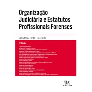 Capa do livro Organização Judiciária e Estatutos Profissionais Forenses