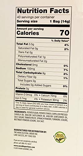 Sensible Portions Garden Veggie Chips Sea Salt 1.25 Lb! 40 Trick-Or-Treat Bags! Ghosts And Bats Shaped Potato Chips! Non-GMO, Vegan & Gluten Free! Spooky And Crunchy Snack Perfect For Halloween Treat! - image 2