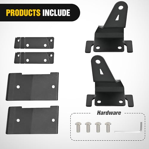 Image of Nilight 42 inch Curved Light Bar Bracket for Ford Bronco 2021 2022 2023 2024