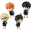 Shoyo Figures 4PCS Tobio Kageyama/Tsukishima Kei Figura de Anime | Tadashi Yamaguchi Figuras, Figura de Acción Anime, 2.76 PULGADAS, PVC 2