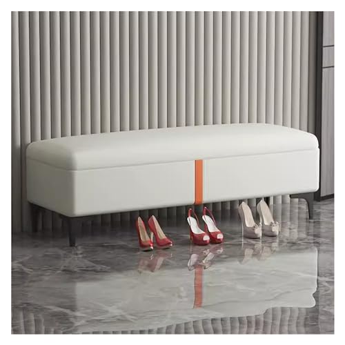 Banc de rangement ottoman contre la pluie : siège extérieur en métal étanche