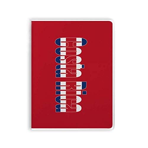 Cuaderno de Costa Rica con nombre para organizar tus apuntes de clase y proyectos