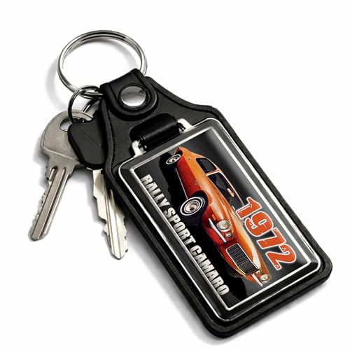 Image of Brotherhood Car Key Chain for Camaro - Classic Models Keychain