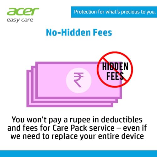 Image of Acer 2 Year Extended Warranty Rs. 75,001 - Rs. 1,00,000 (E- Mail Delivery Only)