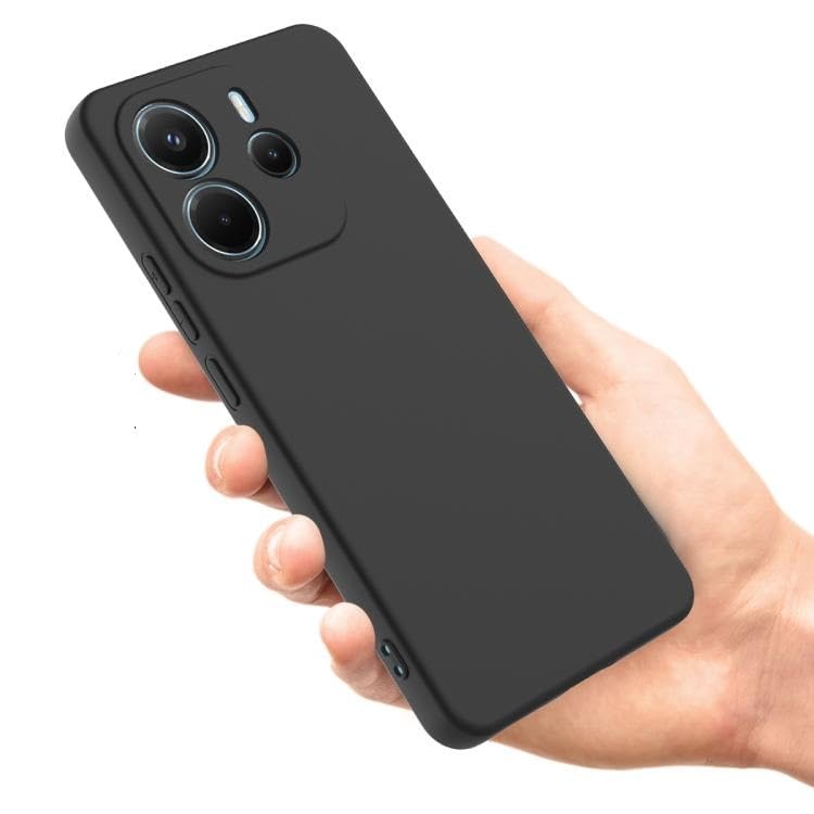 Xiaomi Redmi Note 14 SE / Xiaomi Redmi Note 14 5G Black silicone cover