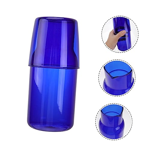 Set Alipis de Jarra y Vaso de Vidrio Color Azul 1L miniatura 2