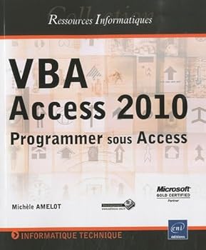 Paperback VBA Access 2010 - Programmer sous Access [French] Book