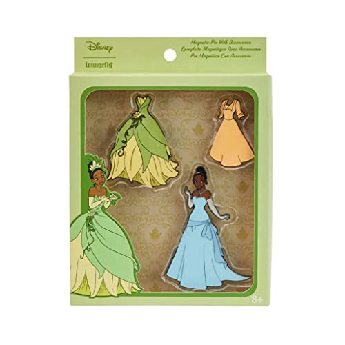 Loungefly Disney Tiana: Paper Doll - Magnetic Pin Set