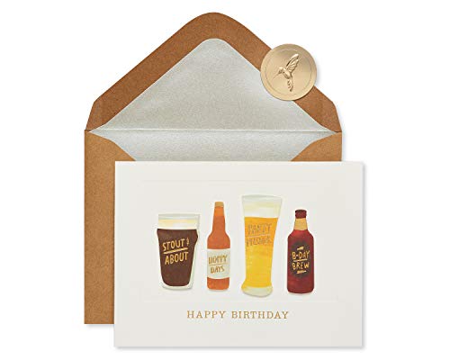 Papyrus Carte anniversaire Cheers and Wishes