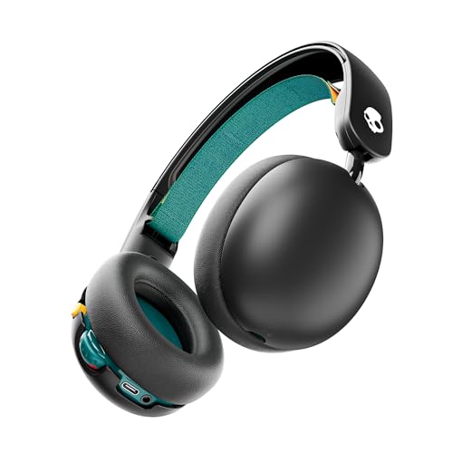 Skullcandy Grom Wireless Over-Ear Volume-Limiting Audio Headphones - Black
