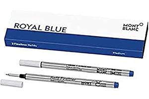 MONTBLANC Refill F inliner Refill for LeGrand Rollerball Pen, Blue, Medium