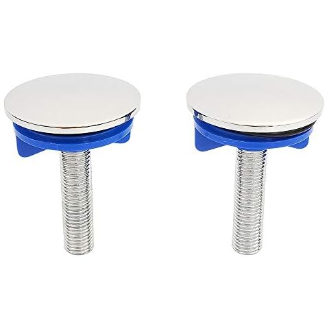 2 Inch Kitchen Faucet Plug Sink Cover Hole, Kitchen Sink Sprayer Hole Cover Blanking Metal Plug Plate Stopper Cover, 2 Pcs Cover