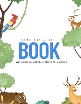 Paperback A Cute Animals Coloring Book" Book