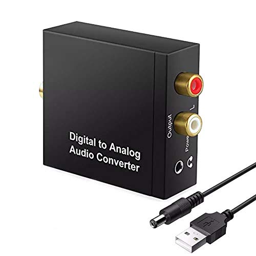 Dijital to Analog 3.5 mm Ses Tos Çevirici Dönüştürücü Adaptör 5057