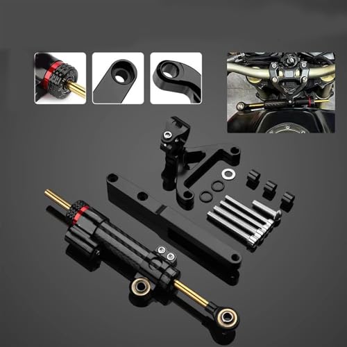 Amortisseur de direction carbone CB1000R 2014 2015 : kit de stabilisation mécanique CNC