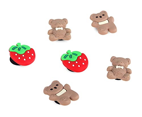 Image of CASSIEY Polyvinyl Chloride Shoe Charms Clog Different Characters Used To Decorate Clogs Shoes For Rounded Holes Charms For Shoes