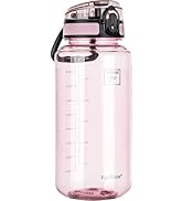 Fanhaw 32 Oz Plastic Water Bottle with Chug Lid - For Sport, Women, Men | BPA-free Tritan Leak Pr...