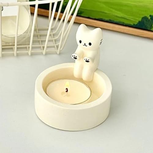 Porta-velas Para Gatos - Porta-velas Para Gatinhos Fofos | Suporte De Vela Para Patas De Gato, Resis