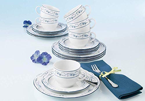 Seltmann Weiden 18 Piezas | Set para 6 Personas | Serie Desiree Blanco | Servicio Incluye Cada 6 Plato de Desayuno, Taza… - Imagen 5