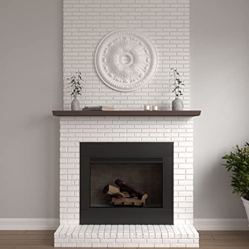 27 7/8"OD x 3 7/8"ID x 2 1/2"P Tomango Egg & Dart Ceiling Medallion (Fits Canopies up to 6 3/4") by Ekena Millwork - Image 5