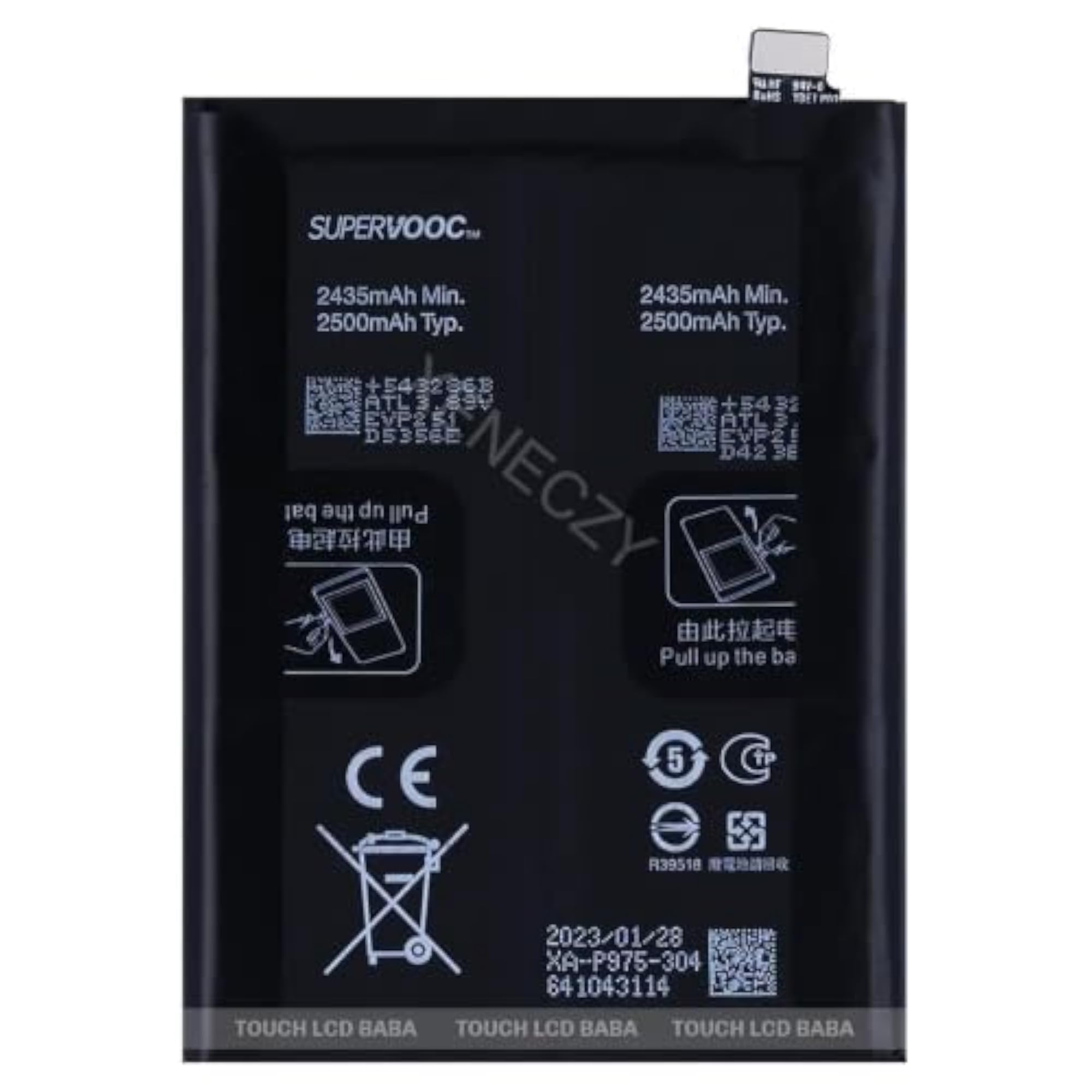 BLP975_5000mAh for One Plus_11R with 1 Year Warranty**