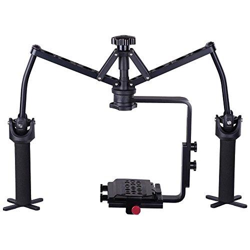 Spider Gimbal, shock absorber, Dual handheld stabilizer, steadicam glidecam steady rig for DSLR Mirrorless camera - Simpex