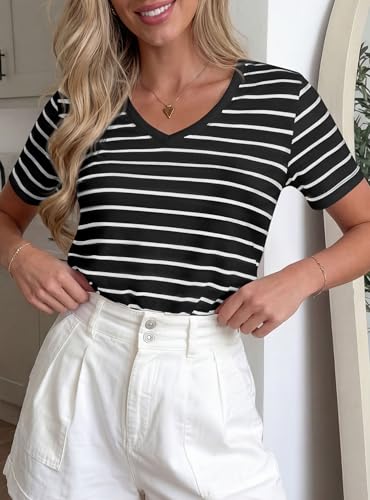 PRETTYGARDEN Women's Short Sleeve Shirt - Use Code 4SXVVDV7 - Image 6