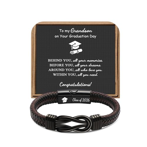 JoycuFF High School College Graduation Gifts for Grandson, Class of 2026 Grandsons...
